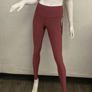 ALO High Waist Airlift Airbrush legging in Rosewood